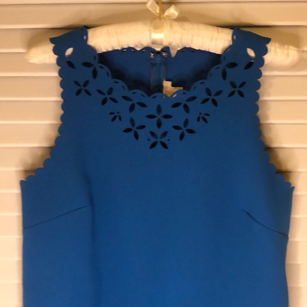 J Crew Blue Dress sz 4